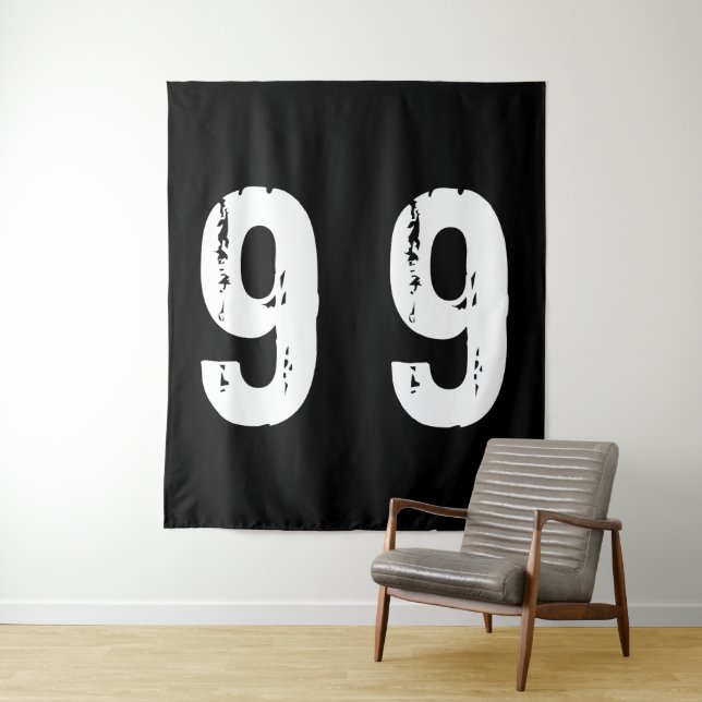 Sport number 99 tapestry (In Situ)