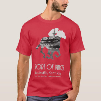 Sport Of Kings Horse Racing Equestrian T-Shirt