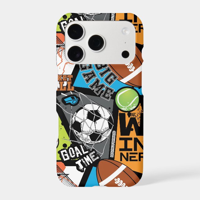 Sport Pattern With Balls (Back)