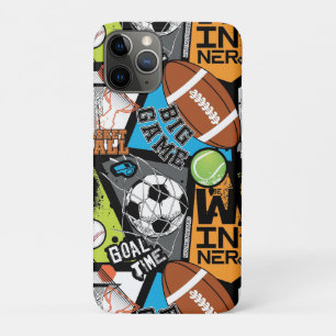 Sport Pattern With Balls Case-Mate iPhone Case