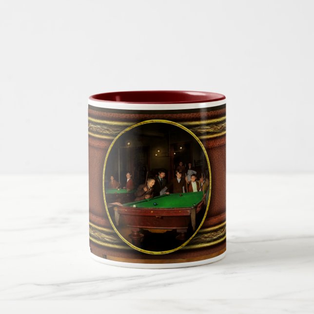 Sport - Pool - Kiddie pool 1909 Two-Tone Coffee Mug (Center)
