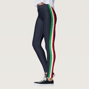 Sport Side Stripe Navy Blue Leggings Choose Colour