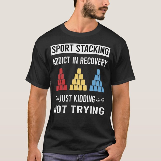 Sport Stacking Cup Stacking Speed Stacking Cups T-Shirt (Front)