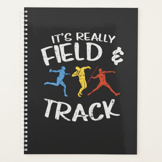 Sport Track And Field Gifts Planner (Front)