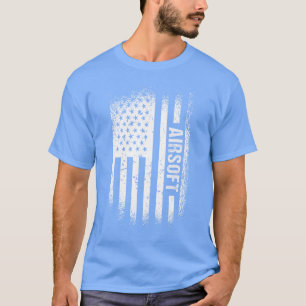 Sport Us Flag Airsoft friends T-Shirt