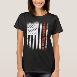 Sport Us Flag American Football  4 T-Shirt