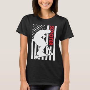 Sport Us Flag Scooter 1 T-Shirt