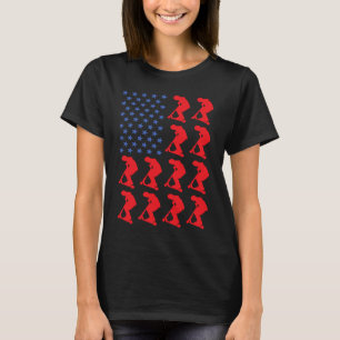 Sport Us Flag Scooter 2 T-Shirt