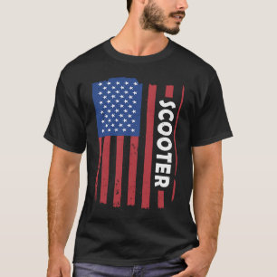 Sport Us Flag Scooter 3 T-Shirt