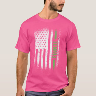 Sport Us Flag Tennis T-Shirt
