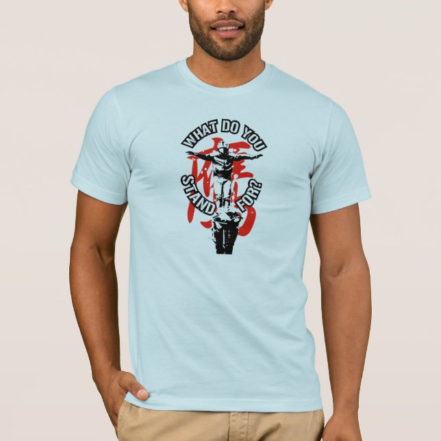 Sportbike - What Do You Stand For? T-Shirt (Front)