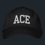 Sporting Goods Golf Accessories ACE Style Embroidered Hat<br><div class="desc">Sporting Goods Golf Accessories Baseball Cap Style Mens Fashion Funny Novelty ACE outdoor hat! Hurry! Order yours today while supplies last! HURRY!!!</div>