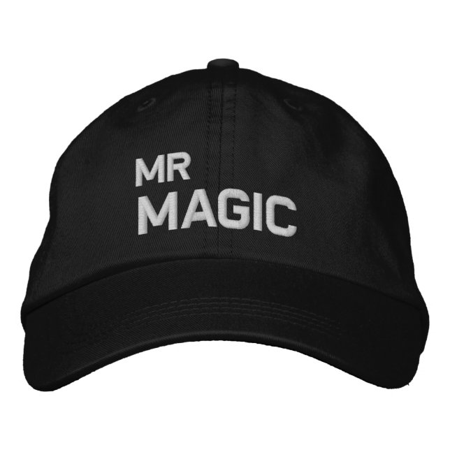 Sporting Goods Golf Accessories MR MAGIC Style Embroidered Hat (Front)