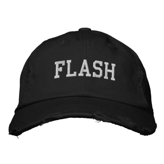 Sporting Goods Golf Baseball FLASH Embroidered Hat (Front)