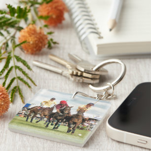 SPORTING HORSES KEY RING
