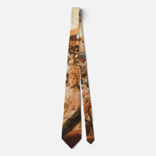 Sporting Ladies (aka Circus Lover) by James Tissot Tie