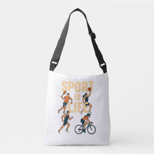 Sports Are Life – Motivational Tote Bag