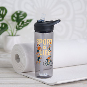 Sports Are Life – Motivational Water Bottle