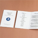 Sports Award Banquet Football Softball Program Flyer<br><div class="desc">Easily customise this simple,  classic design for the program for your award banquets for football softball baseball soccer,  etc.  Simply fold each double sided page in half upon receipt for a folded booklet.</div>