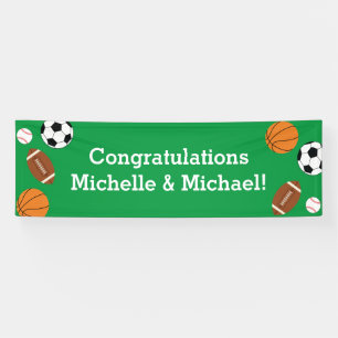 Sports Baby Shower Banner