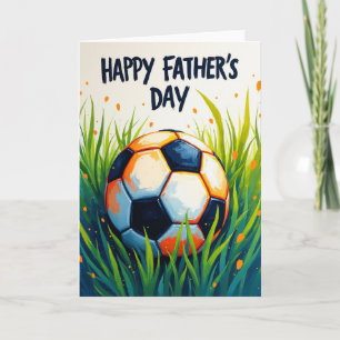 Sports Ball Fathers Day Card