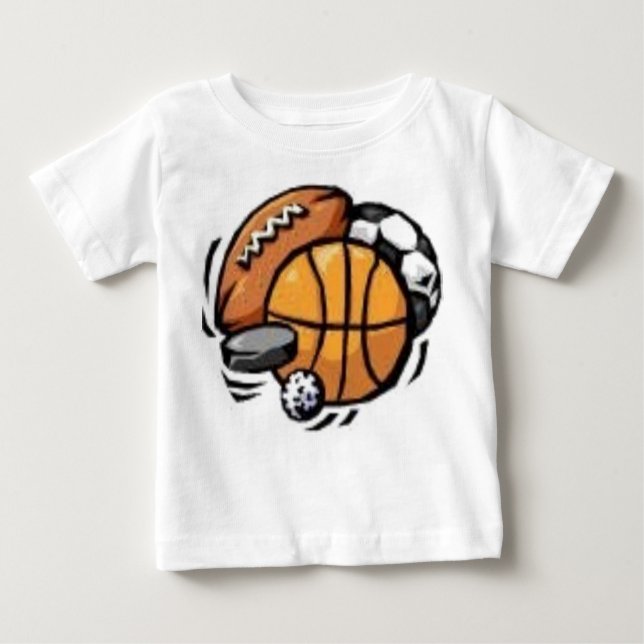 Sports balls baby T-Shirt (Front)