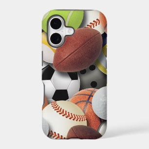 Sports Balls Collage