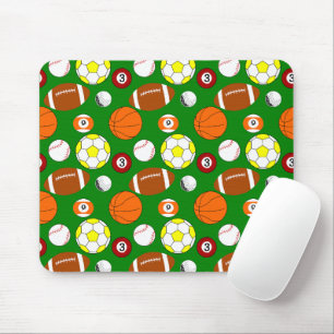 Sports Balls Mouse Pad