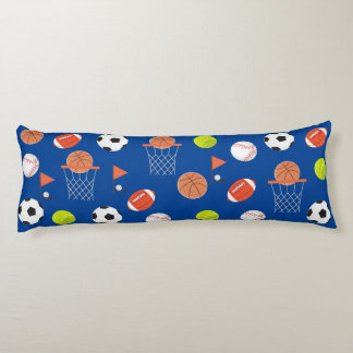 Sports Balls Theme Collection Body Pillow