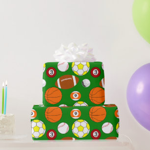 Sports Balls  Wrapping Paper