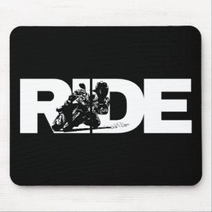 Sports Bike Ride Mouse Pad