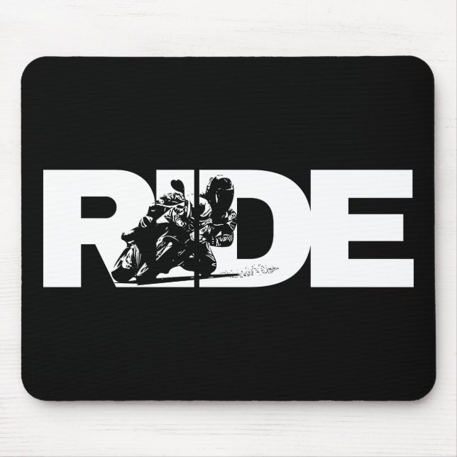 Sports Bike Ride  Mouse Pad (Front)