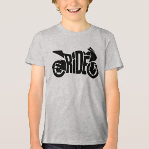 Sports Bike RIDE Tri-Blend Shirt