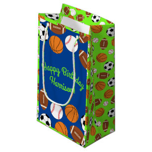 Sports Birthday Party Small Gift Bag