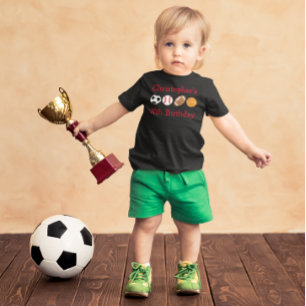 Sports Birthday Toddler T-Shirt