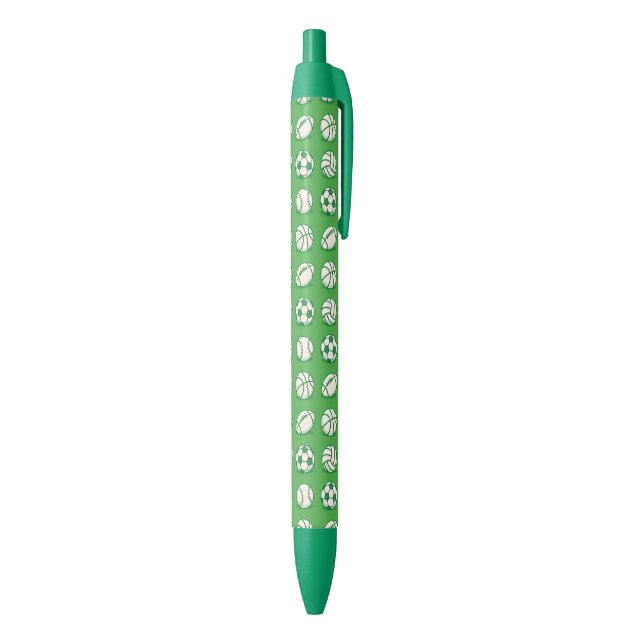 Sports Black Ink Pen (Bottom (Vertical))