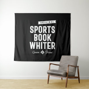 Sports Book Whiter Job Title Gift Tapestry