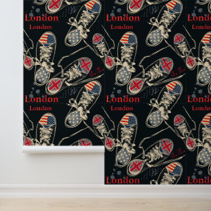 Sports Boots Fashion Pattern  Wallpaper