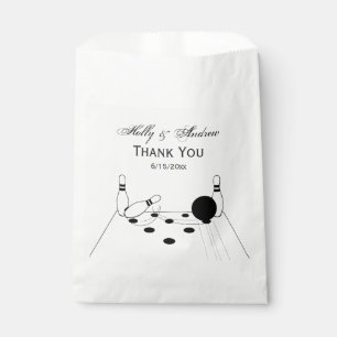 Sports Bowling Ball and Pins Favour Bags