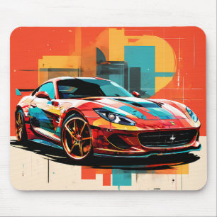 sports car #6 mouse pad