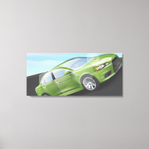Sports Car Canvas Print