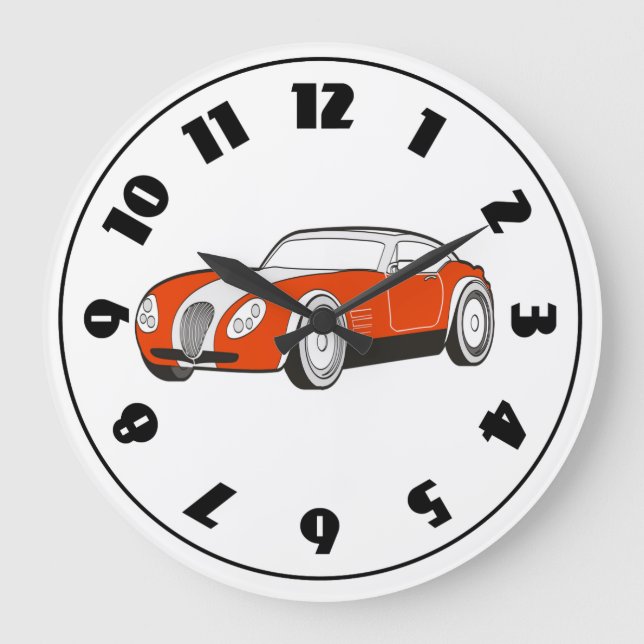Sports Car Clock (Front)