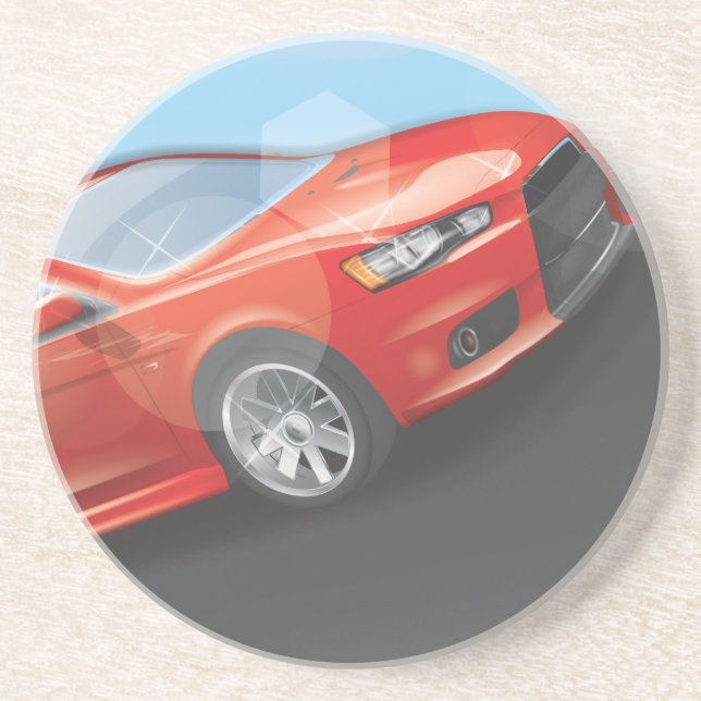 Sports Car Coaster (Front)