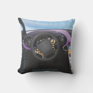 Sports Car Dashboard Cushion