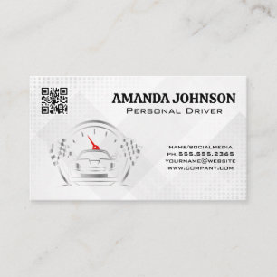 Sports Car   Driver Transport Business Card