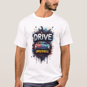 🔥 Sports Car Graffiti Drive Uniqueness Style T-Shirt