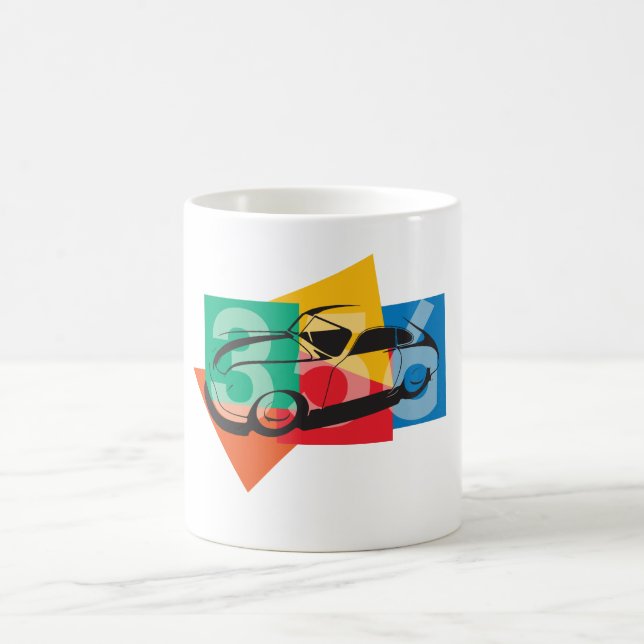 sports car mug (Center)