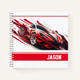 Sports Car Notebook