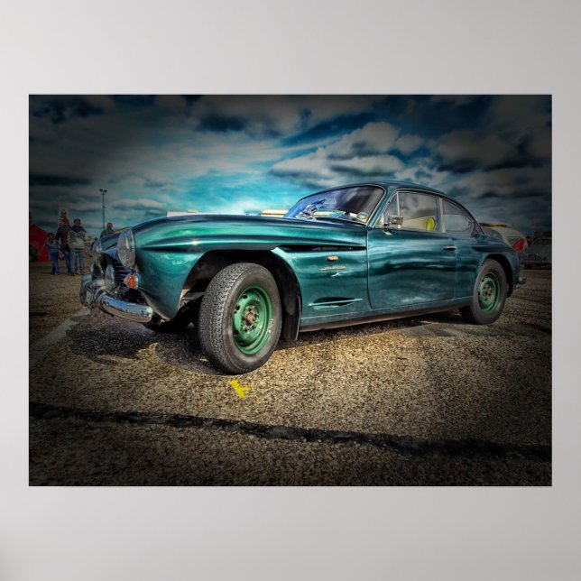 Sports Car Poster (Front)