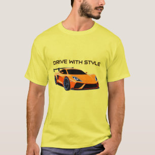 Sports Car With Sleek Design and Modern Aesthetic T-Shirt